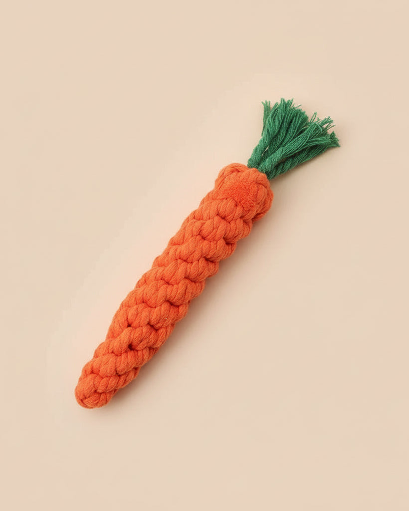 The Carrot Rope Toy